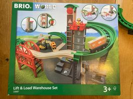 BRIO World Lift & Load Warehouse Set 33887