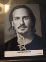 Christopher Schärf - handsigniert -Autogrammkarte