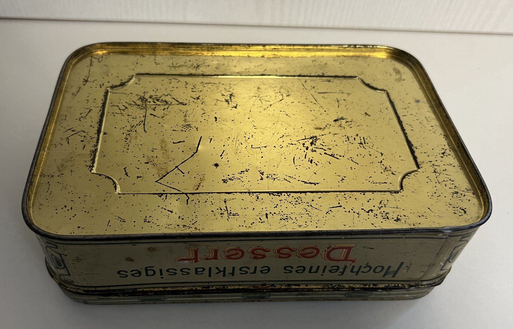 Dosen: Blechdose "G.F.BAUER Hofconditor-Wibele" Schloss Langenburg – Gebraucht aus Rothrist von Brandystar 6