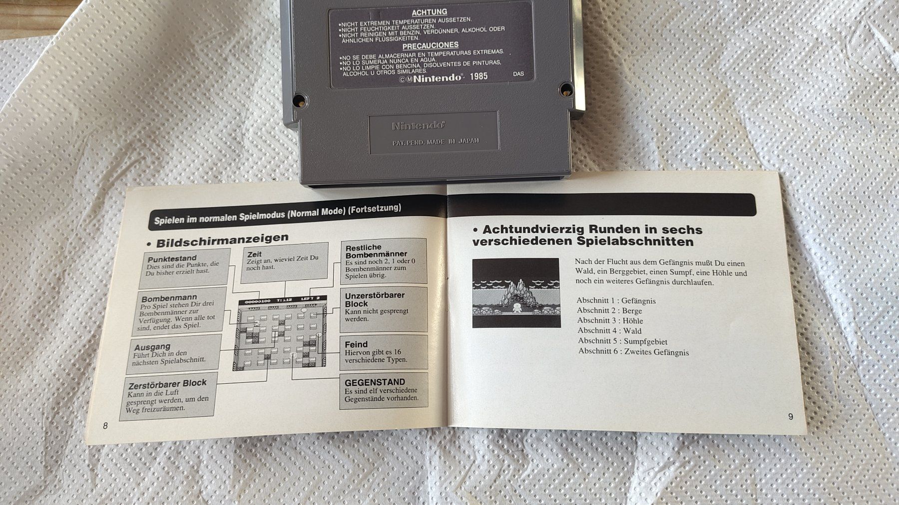 Giochi: Nintendo NES Dynablaster (Bomberman). Top Zustand! – Usato da Birwinken venduto da GTOrg 1
