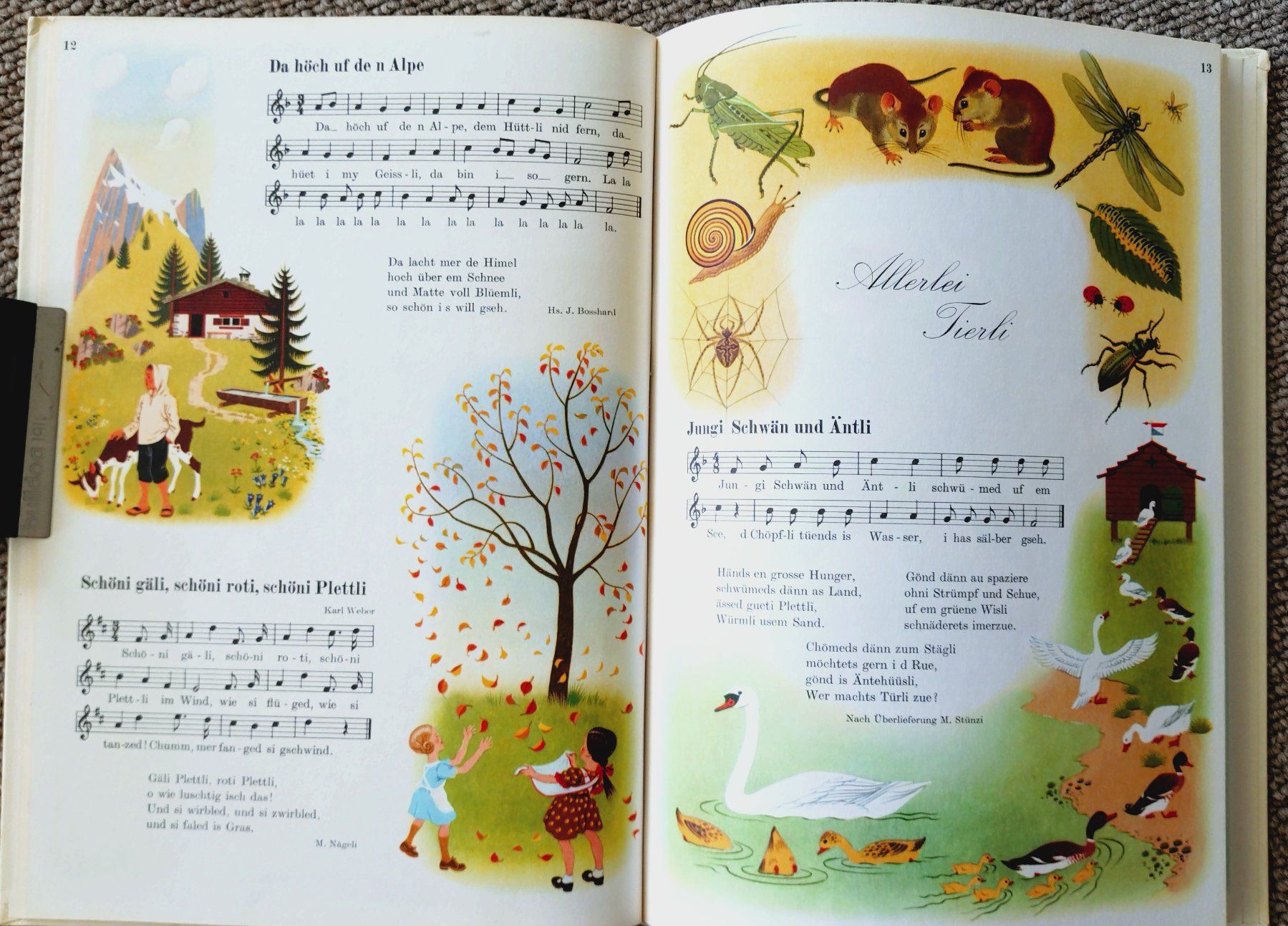 Libri: Chömed Chinde, mir wänd singe! Ca. 1981 – Usato da Uster venduto da Junipa 5