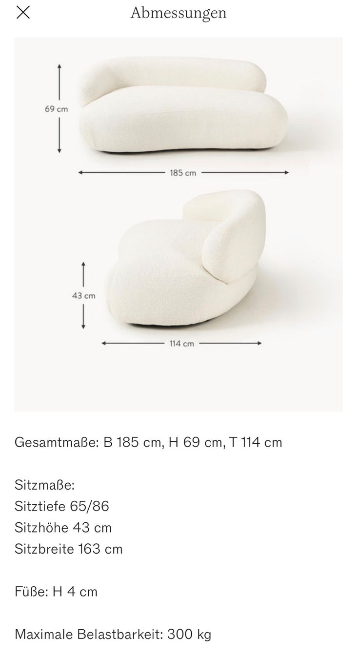 Westwing Divani: Bouclé Sofa Alba von Westwing – Usato da Zürich venduto da Alexis89 1
