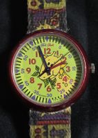 Montre Flik Flak pour enfant, girafe rigolote