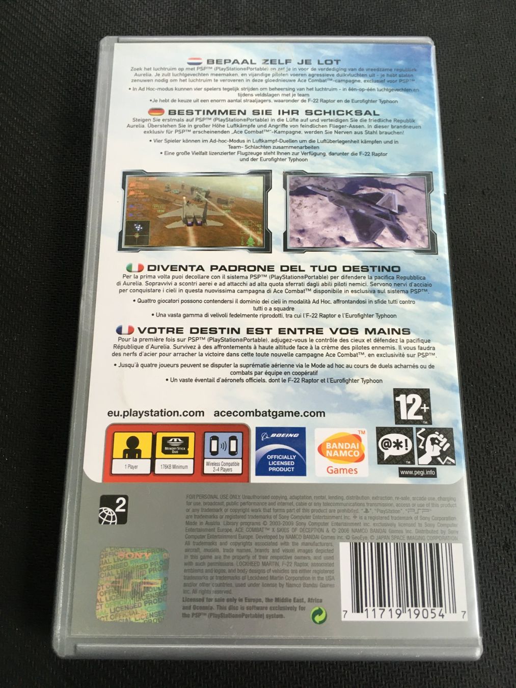 Sony Giochi: Ace Combat X - PSP – Usato da St.Gallen venduto da Punktchen01 1