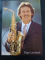 Pepe Lienhard -signierte Autogrammkarte