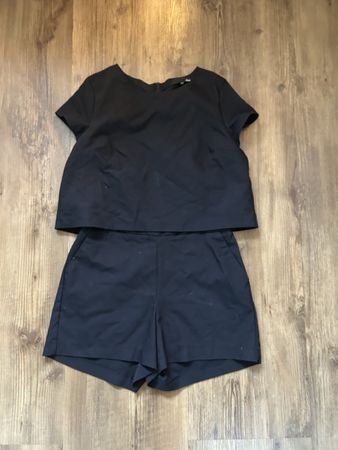 Combishort noire élégante Elam – Taille 40 (M)