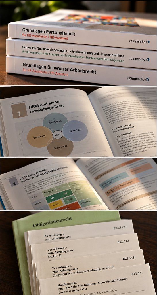 Libri: Komplettes Lehrmittel-Set HR-Assistent/in – Compendio – Nuovo (secondo la descrizione) da Bern venduto da ryanted91 1