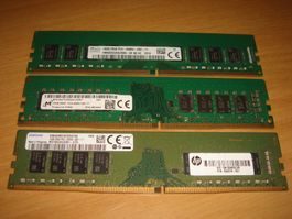 1 stück 16gb ddr4 2666 RAM für Computer. Getestet