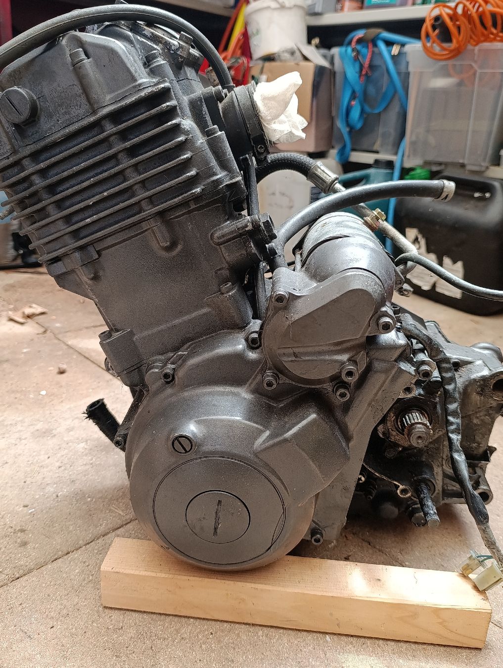 Yamaha Tutti i ricambio per moto: Yamaha XTZ 660 Tenere Motor – Usato da Thun venduto da FJ1200