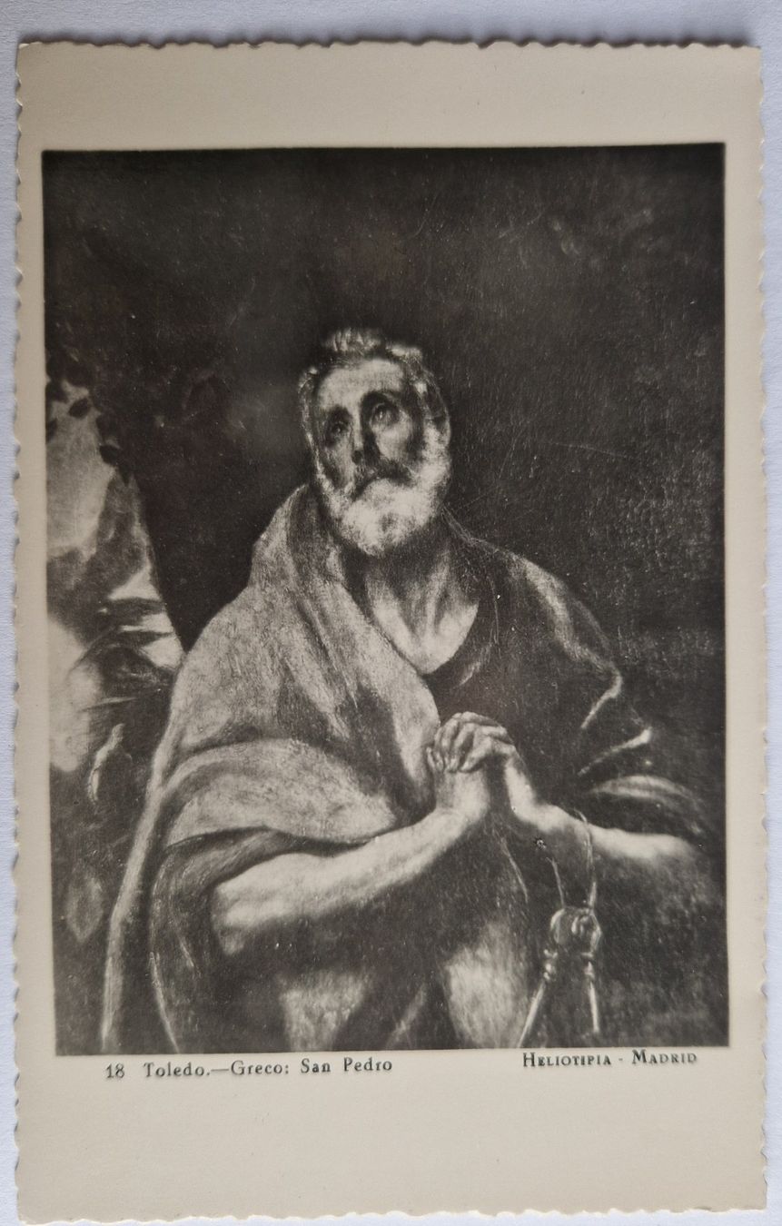 Ansichtskarten: Toledo - Greco "San Pedro" top – Neu (gemäss Beschreibung) aus Melchnau von Arthurius