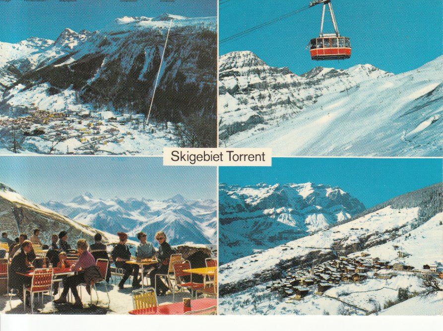 Cartoline postali: Torrent Leukerbad ca. 1970 – Usato da Bürglen TG venduto da StampGraf