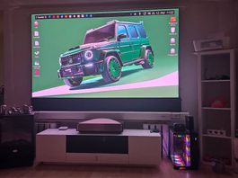 Heimkino Set:Hisense L9Q LaserTV + EliteScreensLeinwand 100"