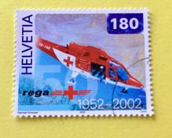 Nr.1040 Sondermarke,50 Jahre Rega Helikopter Agusta A-109-K2