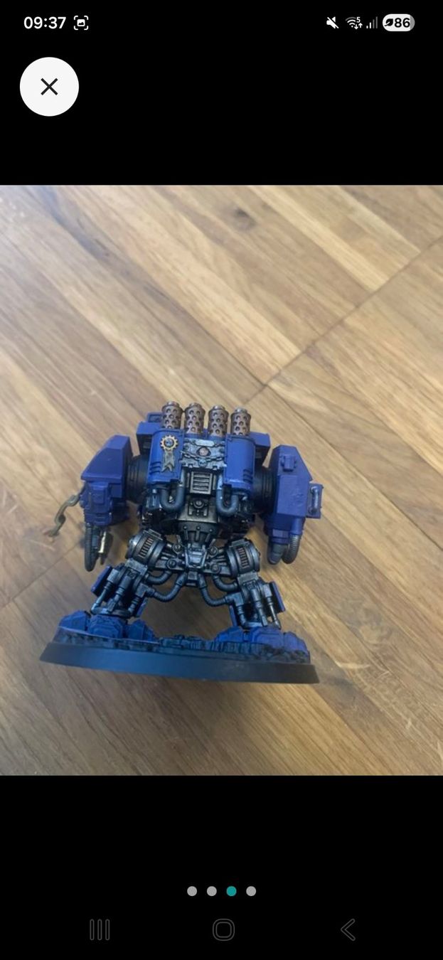 Kit di modellismo & Modellini statici: Warhammer 40k: Ehrwürdiger Cybot der Ultramarines – Usato da Rothrist venduto da Benj1990 3