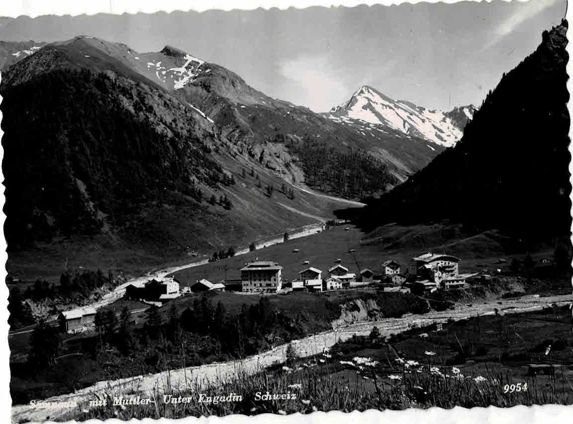 Ansichtskarten: Samnaun   verlag  Mathis Landeck – Gebraucht aus Sulz AG von Oberdanne8