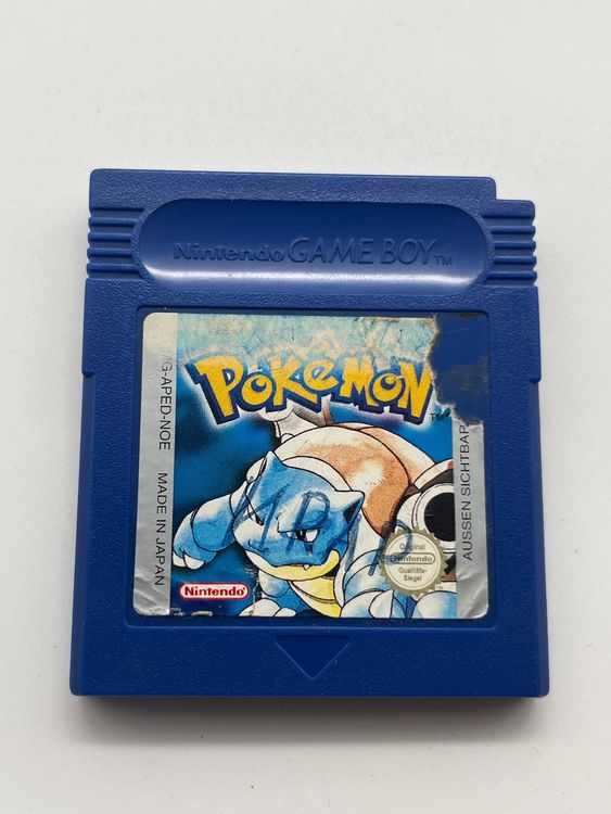Pokemon Blaue Edition Gameboy Classic Nintendo Deutsch Kaufen auf Ricardo