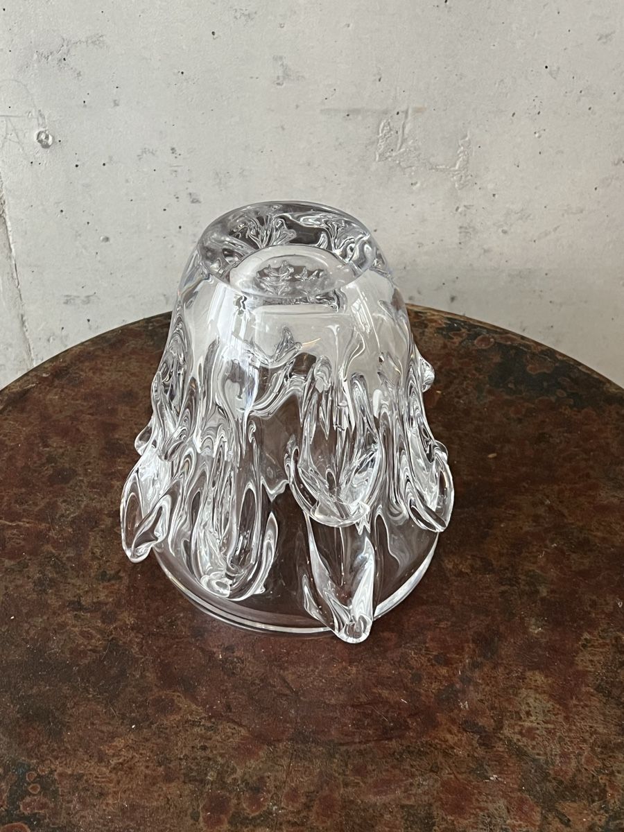 Vasi & Recipienti: Antike, spezielle massive Kristallglas Vase – Usato da Wabern venduto da La-Vitrine 6