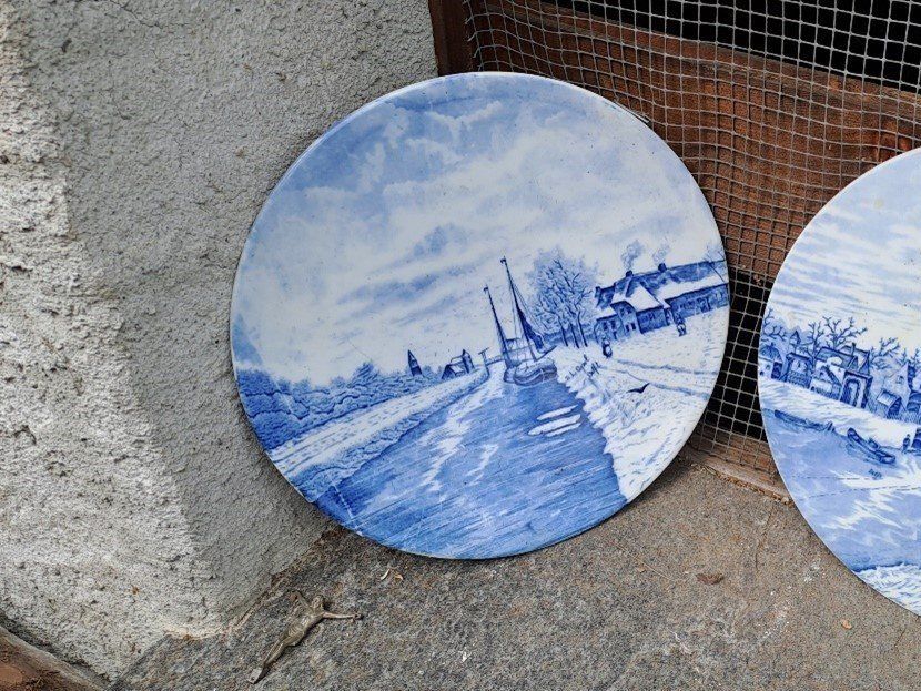 Piatti: Assiette murale Delft/ Wandteller Delft – Usato da Fribourg venduto da SD1910 2