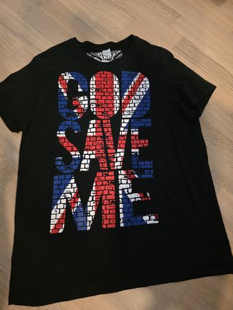 Cooles T-Shirt Grösse XXL God save me
