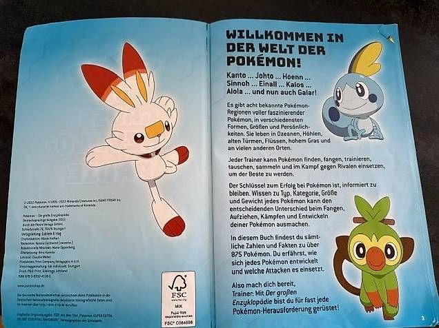 Libri: Pokémon Enzyklopädie – Usato da Zürich venduto da Sonnenblume_65 2