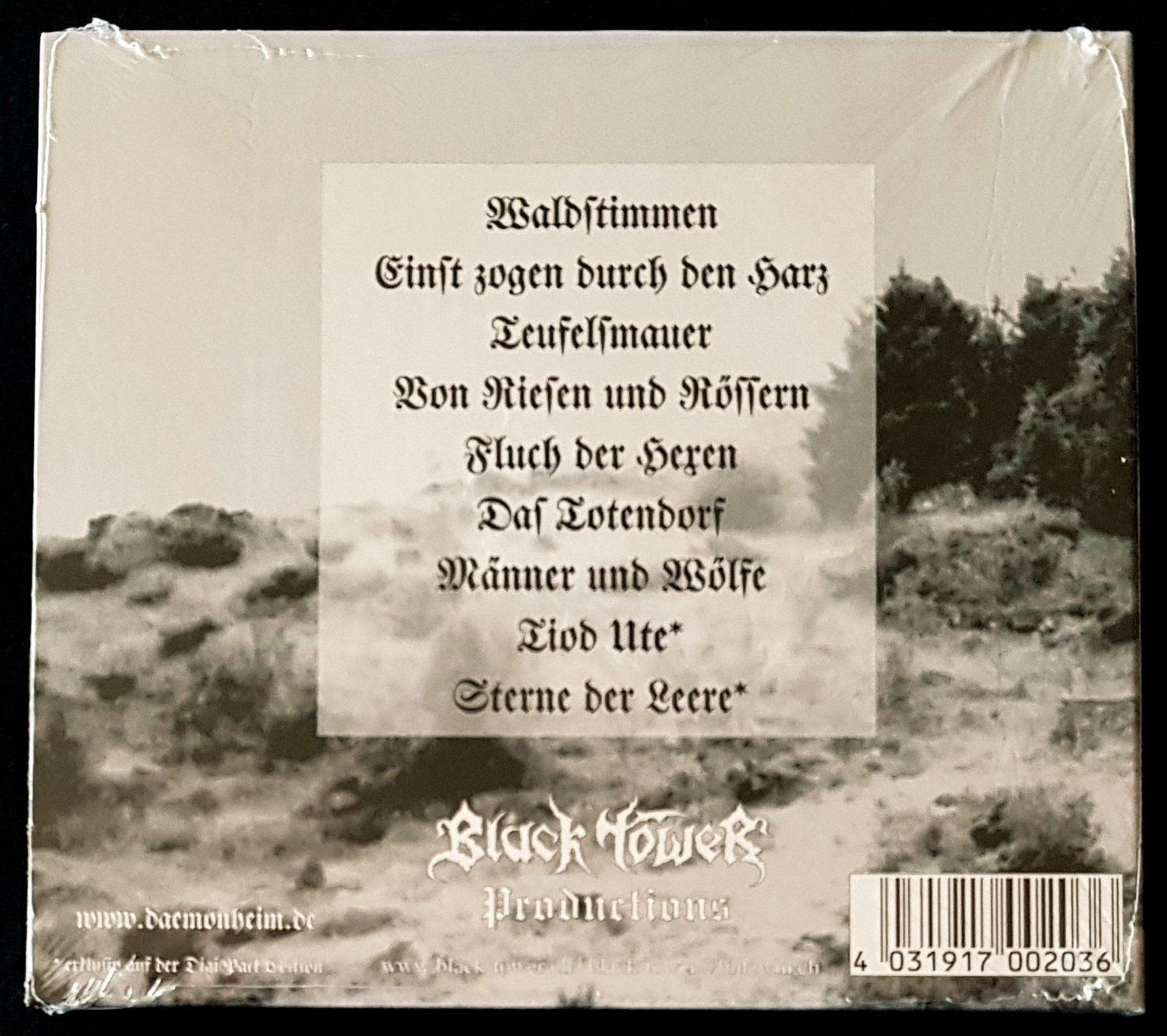 CDs: Daemonheim – Hexentanz - CD - 2007 - Switzerland First Press – Neu und originalverpackt aus Uster von Zardodel 1