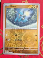 Riolu - Pokemon Reverse Holo Scarlet Violet