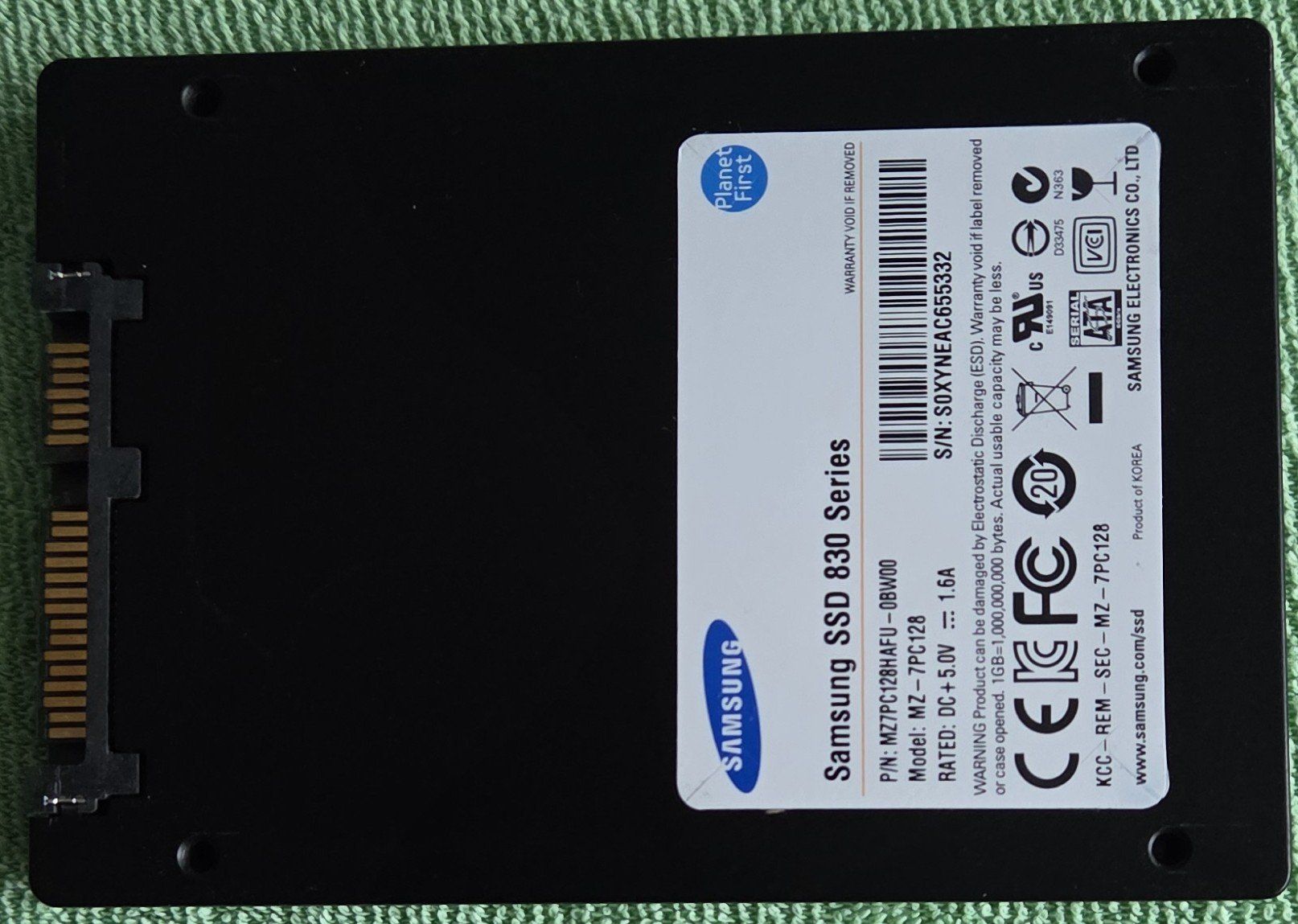 Samsung Disques durs: SAMSUNG SSD 830 Serie 128 GB – D'occasion à Kleindöttingen par keepITeasy 1