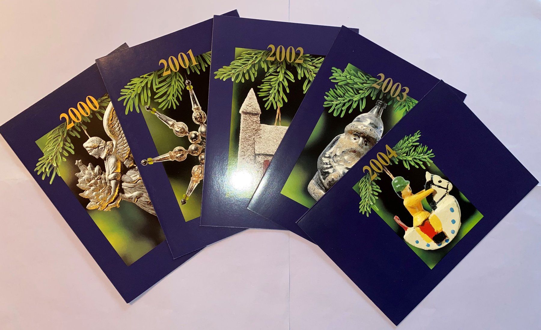Cartoline: 5 Weihnachtskarten der Post inkl. gestempelte Briefmarken – Nuovo (secondo la descrizione) da Safenwil venduto da Thoren196168