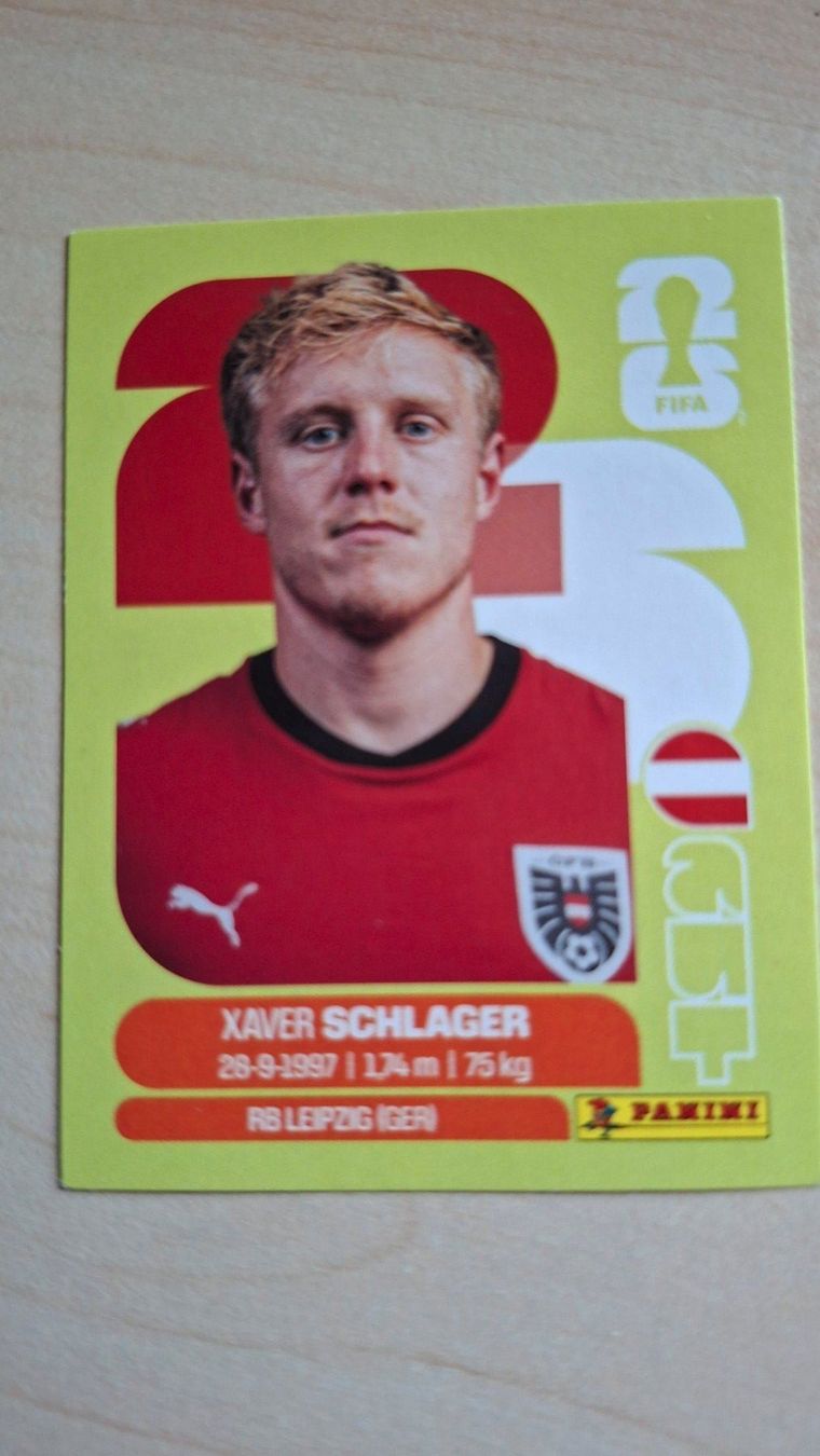 Panini Carte collezionabili: Panini WM 2026 Sticker AUT 10 – Usato da Kernenried venduto da Dagobert_duck_