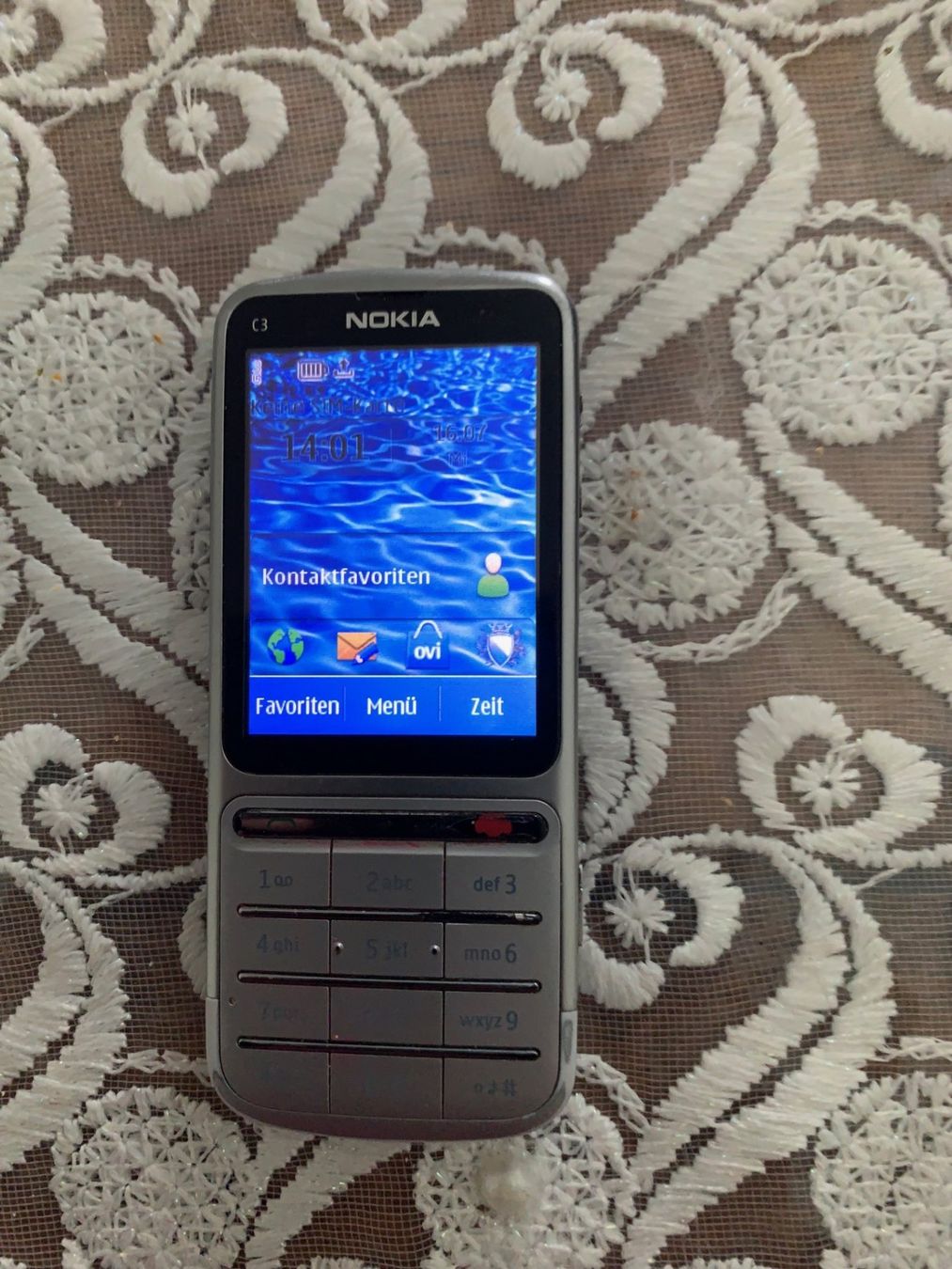 Nokia Telefoni cellulari / Smartphones: Nokia C3-01 Touch und Type * Silber Edition – Usato da Emmen venduto da newdeal1970 4