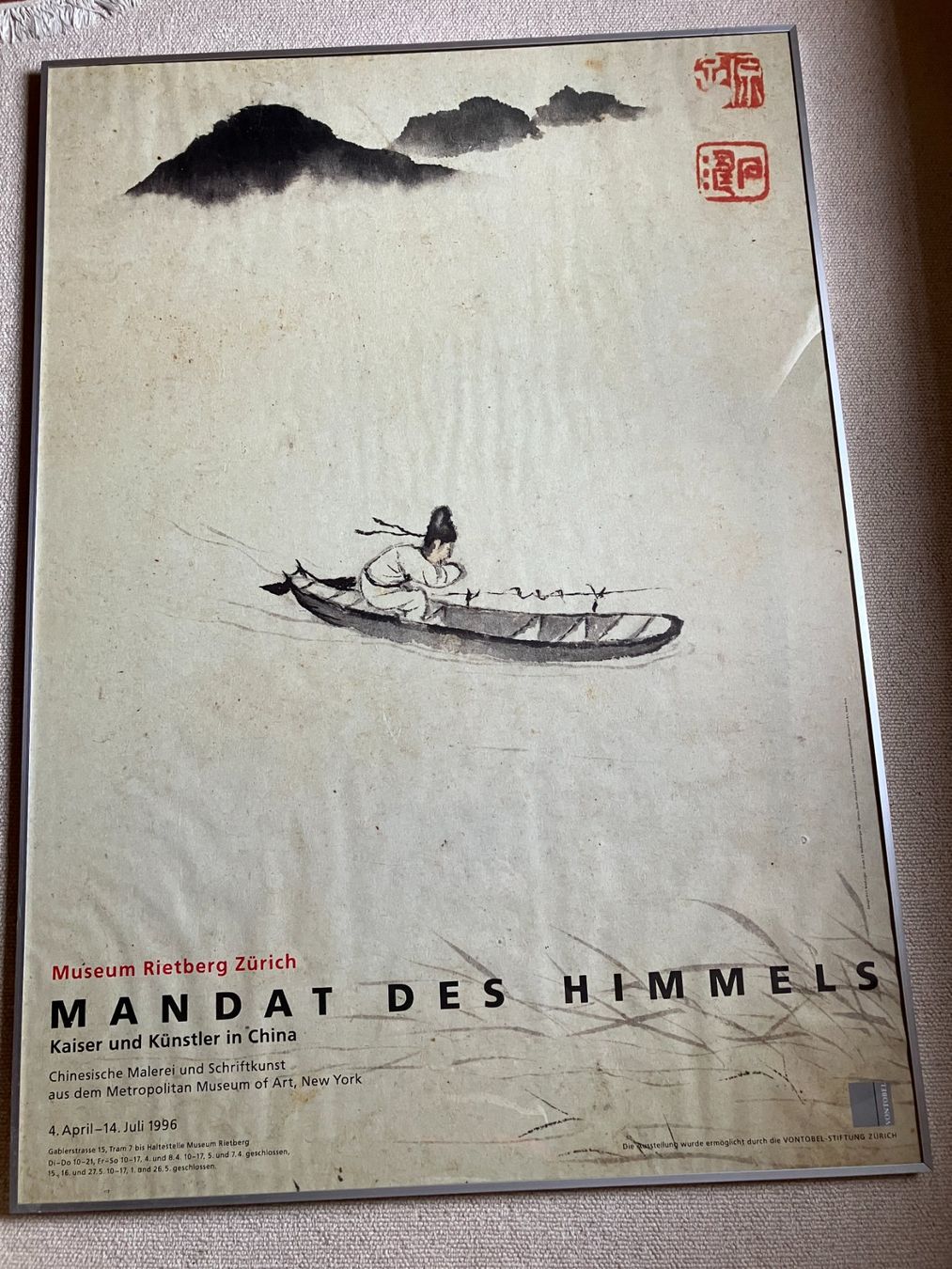 Foto & Immagini: grossformatiges Plakat, chinesische Malerei – Usato da Männedorf venduto da Amleto3