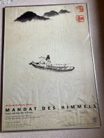 grossformatiges Plakat, chinesische Malerei