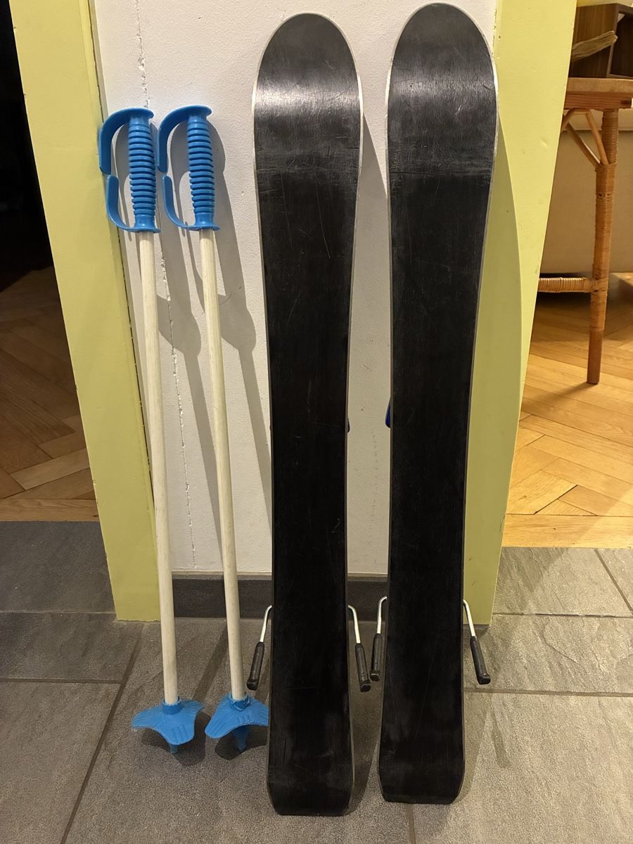 Tecnopro Skis: Kinderski 70cm mit Stöck – Gebraucht aus Thun von Flake1010 1