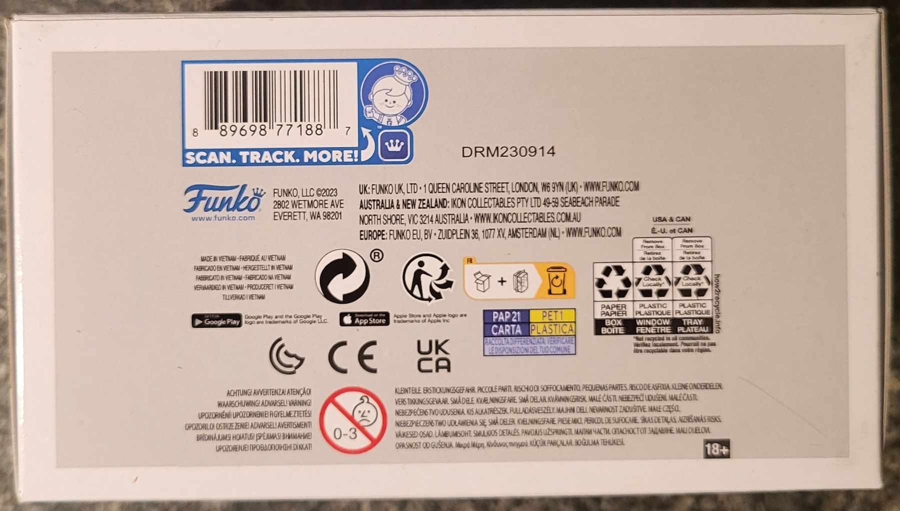 Funko Statuette: Funko Pop  Cocaïne Bear  Bear with leg – Nuovo (secondo la descrizione) da Montet (Glâne) venduto da KOADA 5