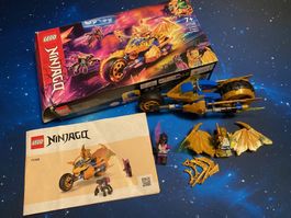 Lego Ninjago 71768 Golddrachen Motorrad komplett