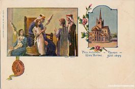 Payerne - Reine Berthe Litho - Juin 1899