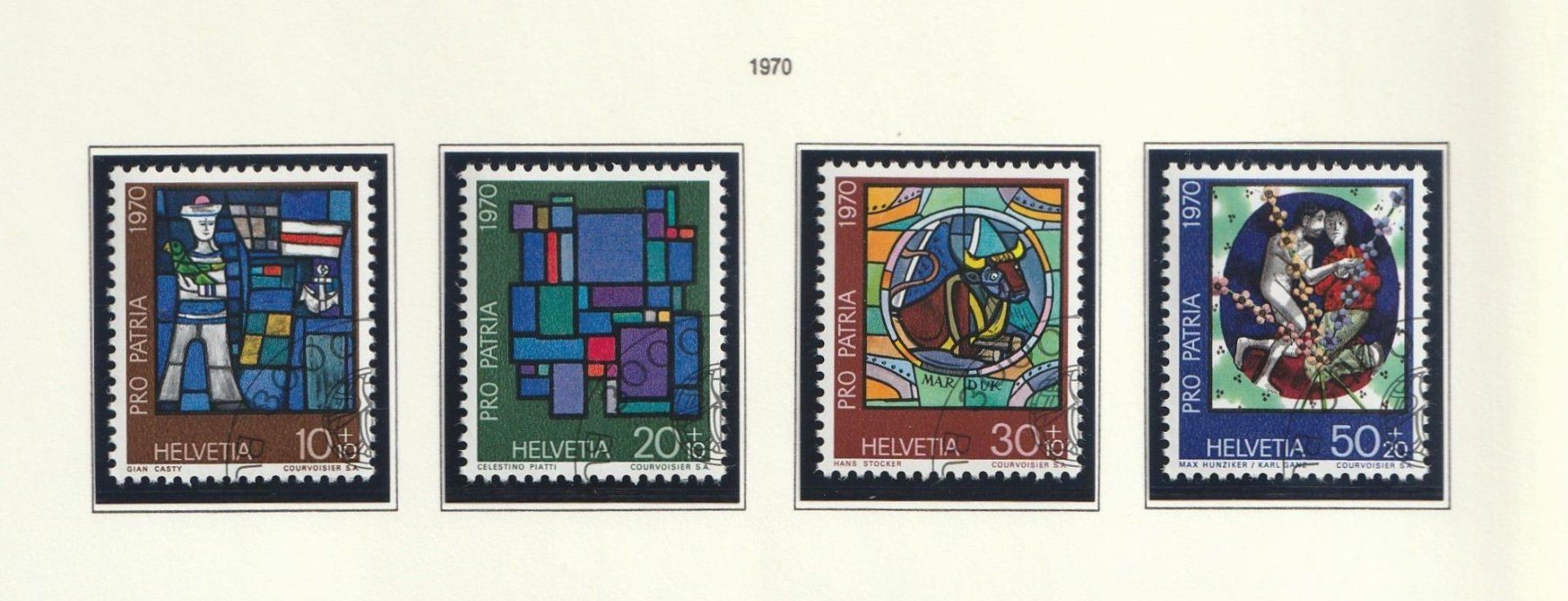 Alle Briefmarken: Pro Patria 1970 – Neu (gemäss Beschreibung) aus Buttisholz von wbr_wdw8