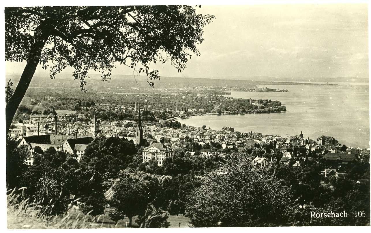 Cartoline postali: Rorschach 2 Karten 1x 1902 ungelaufen – Usato da Dallenwil venduto da montem63 1