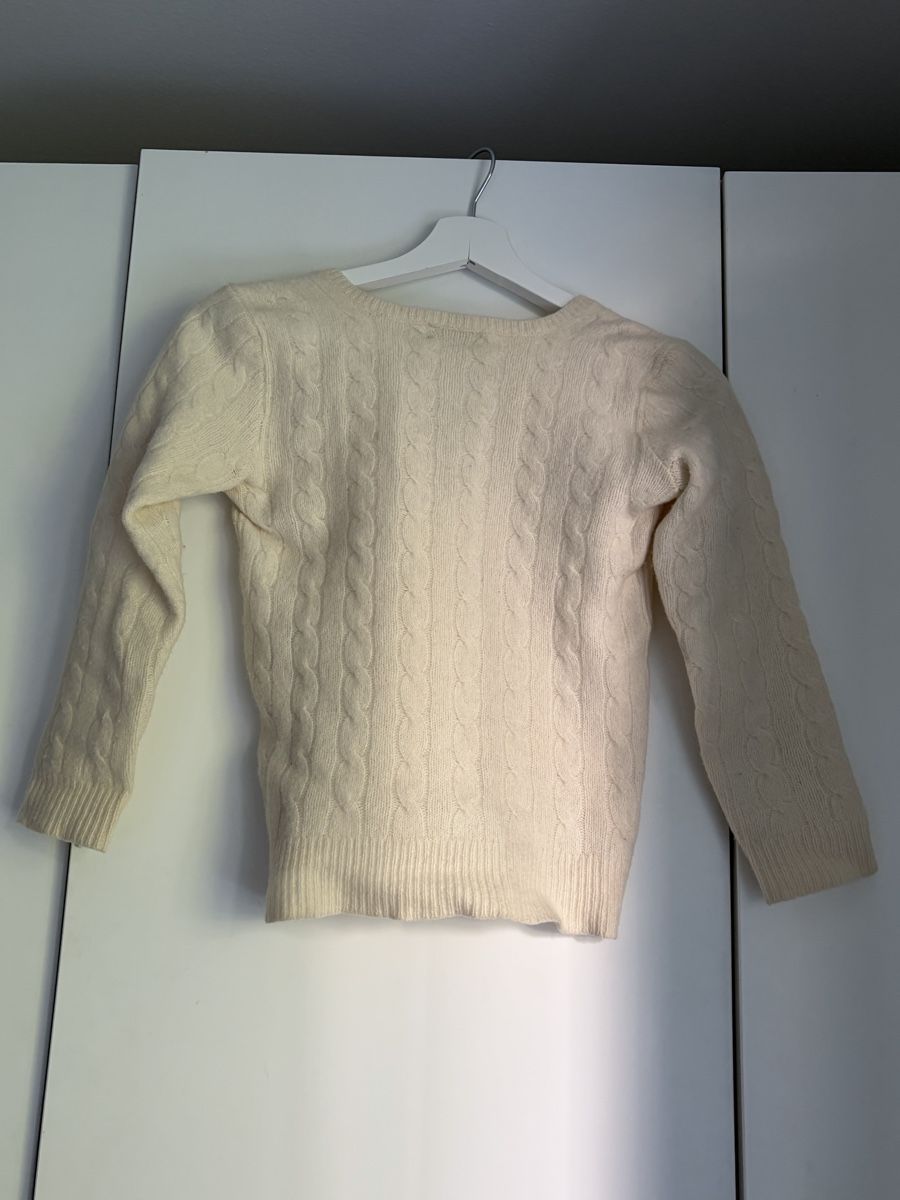 Polo Ralph Lauren Pullover & Sweatshirts: Damen Pullover Polo Ralph Lauren creme Grösse XS – Gebraucht aus Meilen von lis_g7h8 1