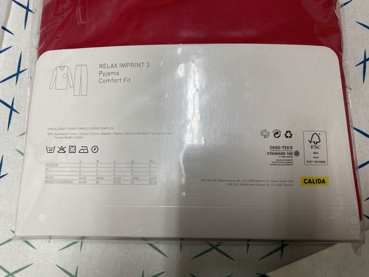 Calida Pigiami: Calida Herren Pyjama, Grösse  M, NEU – Nuovo e nell'imballaggio originale da Birmenstorf AG venduto da monza2011 1