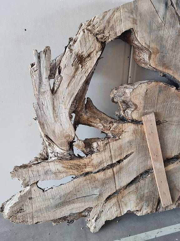 Articoli in legno: Baumscheibe Eiche Tischplatte Eichenplatte XXL Salontisch – Usato da Rheineck venduto da Dein_Wunschholz 2