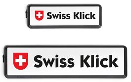 Swissklick Wechselnummernrahmenhalter Front+Heck Langformat