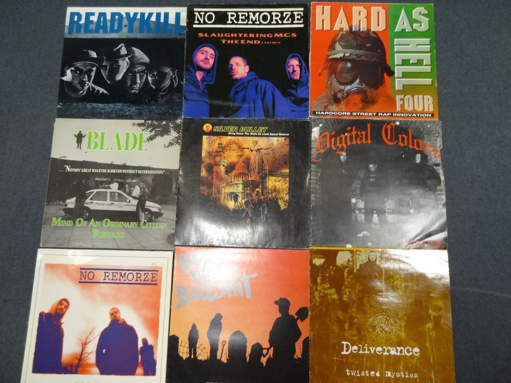 hip-hop Britcore- blade, gunshot, ,silver bullett11 stück | Kaufen auf ...
