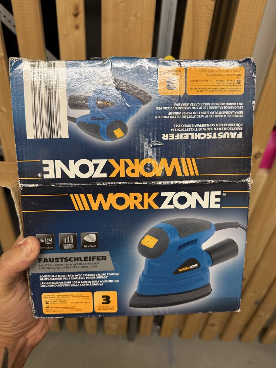 Smerigliatrici & Lucidatrici: Workzone faustschleifer elektrisch – Usato da Biel/Bienne venduto da DeHertist