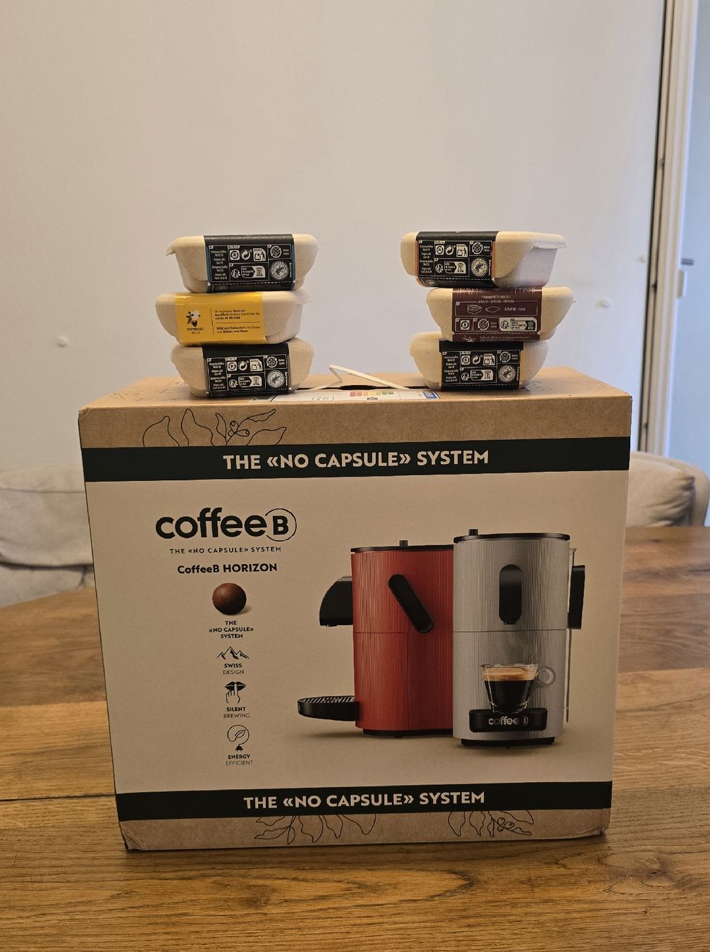 Coffee B Macchine per caffè & Macchine per espresso: new cafe machine with 6pack×9  cafe inklusive – Nuovo e nell'imballaggio originale da Schlieren venduto da Fosha