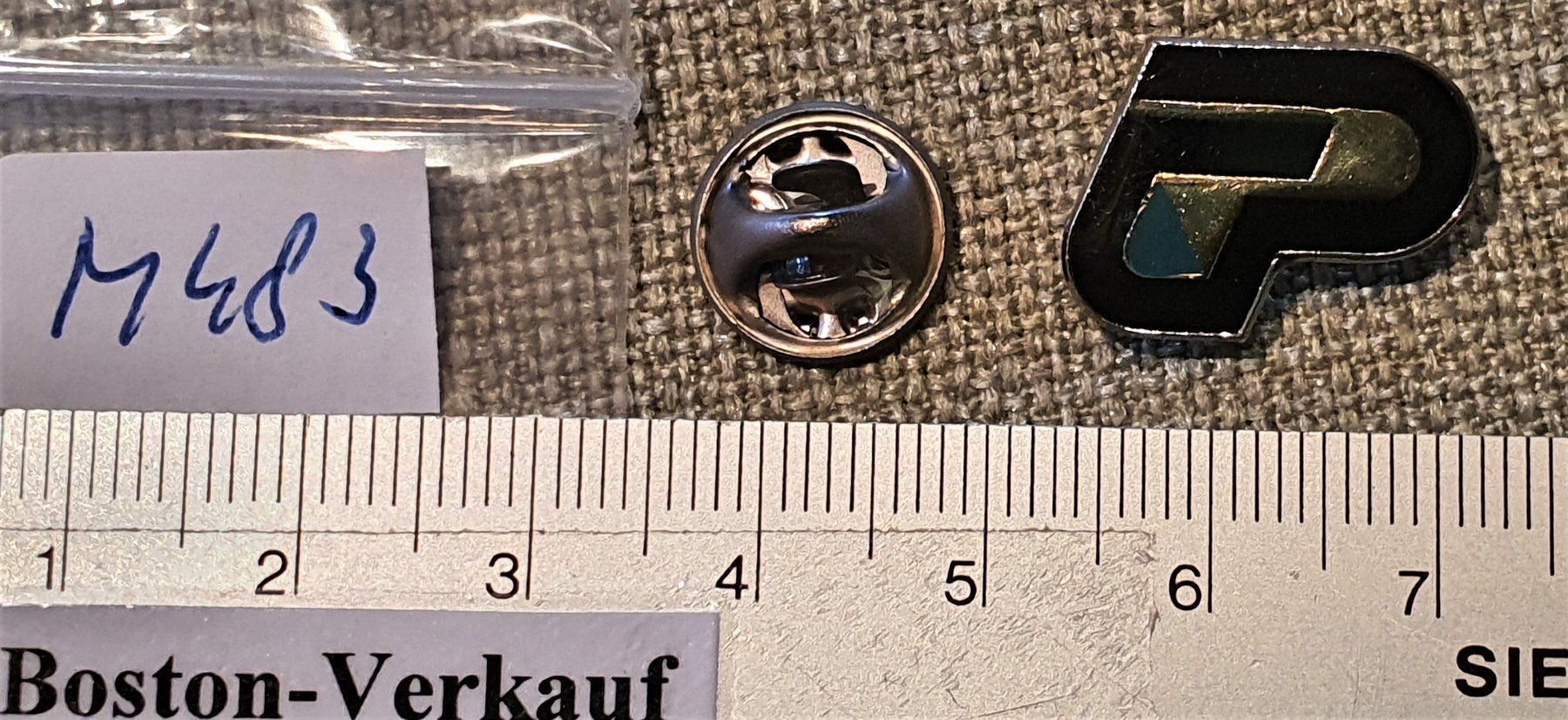 Plaketten & Abzeichen: M483 - Pin Kantons Polizei Zürich – Gebraucht aus Reinach BL von Boston-Verkauf 2