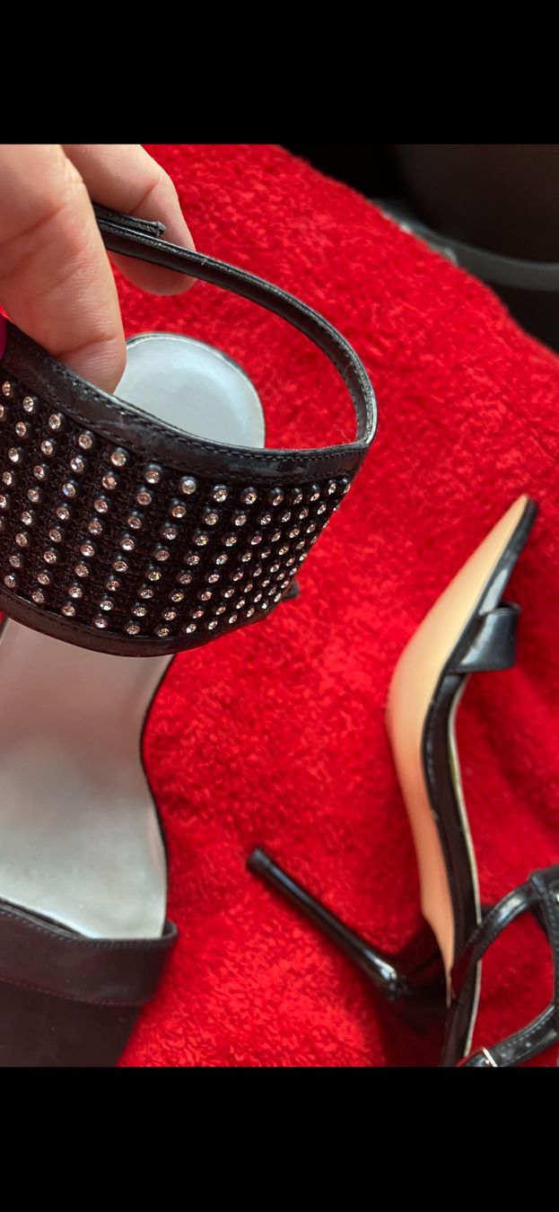 Damenschuhe: Extravaganter must have Damen-Sommerschuh, schwarz, Gr. 38 – Neu (gemäss Beschreibung) aus Winkel von ferrari2022 1