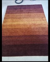 Perser Gabbeh Teppich gestreift Grösse 175 x 213cm