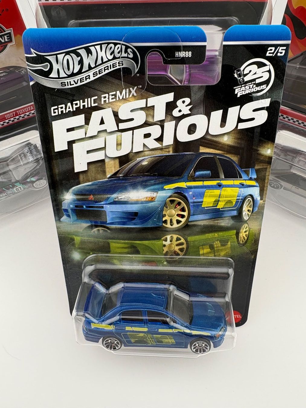 Hot Wheels Modellini d'auto: Hot Wheels Lancer Evolution VII Fast&Furious Graphic Remix – Nuovo e nell'imballaggio originale da Flawil venduto da HeisseReifen 1