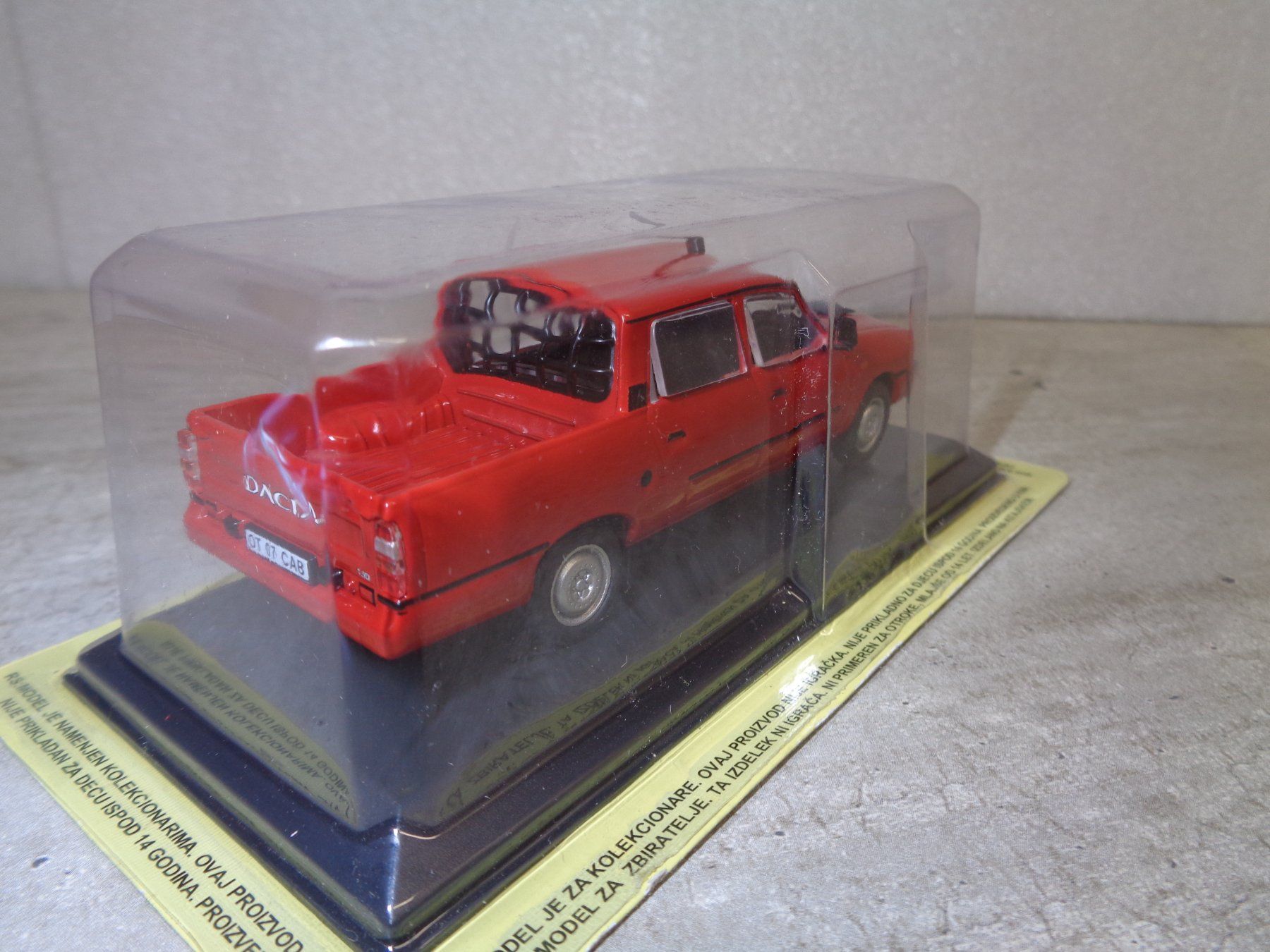 Dacia Modellautos: DéAgostini 1:43 Dacia 1307 Pick-Up – Neu und originalverpackt aus Reconvilier von rallycar 3